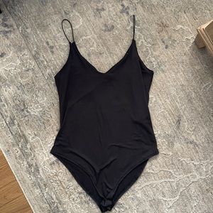 black tank bodysuit